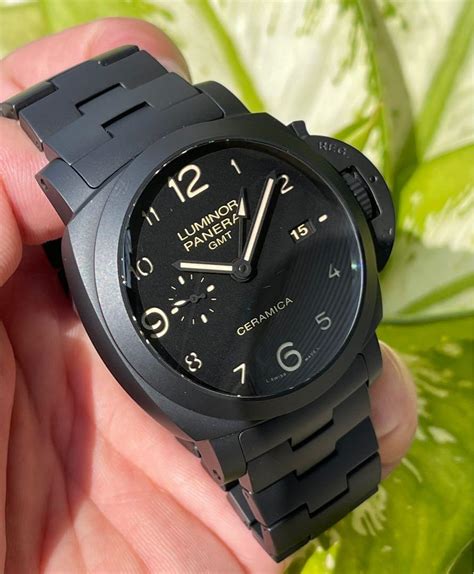 panerai luminor pam00438 1950 tuttonero limited p series|Panerai Pam 438 Tuttonero Luminor 1950 Gmt .